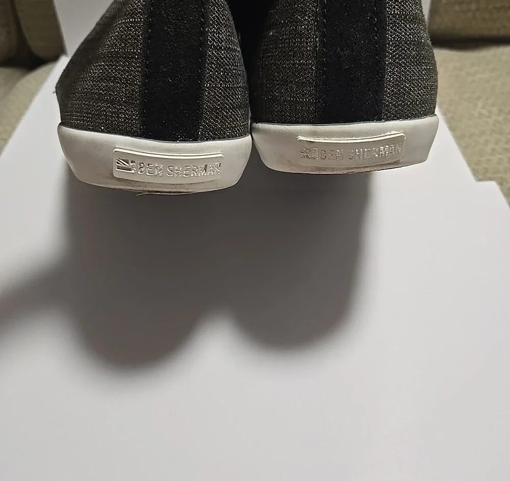 Men's Ben Sherman Chukka Sneakets Gray Size 13